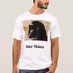Camiseta interna de Stevie Wonder de las visiones
