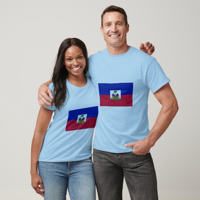 Camiseta Internacional FLAG de Haití (Unisexo)
