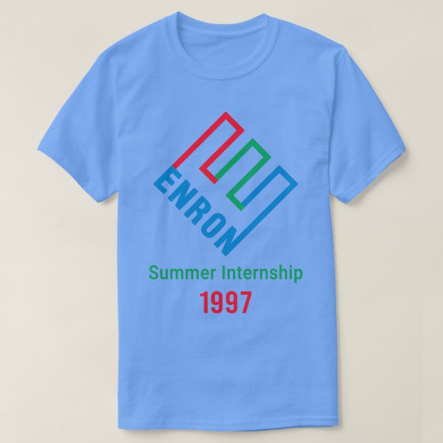 Camiseta Internado de verano de Enron (Diseño del anverso)