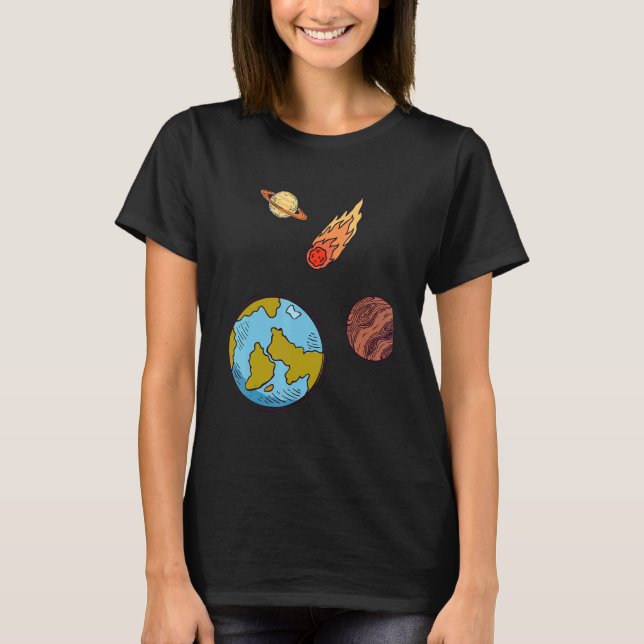 Camiseta International Asteroid Day  Asteroid Day (Anverso)