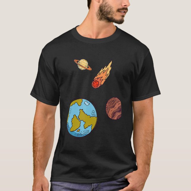 Camiseta International Asteroid Day  Asteroid Day (Anverso)
