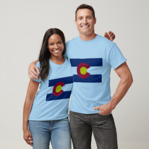 Camiseta International de la BANDERA de Colorado
