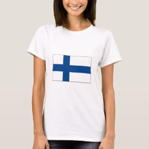Camiseta International de la BANDERA de Finlandia