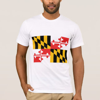Camiseta International de la BANDERA de Maryland