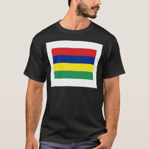 Camiseta International de la BANDERA de Mauricio