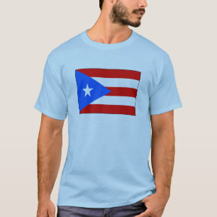 Camiseta International de la BANDERA de Puerto Rico