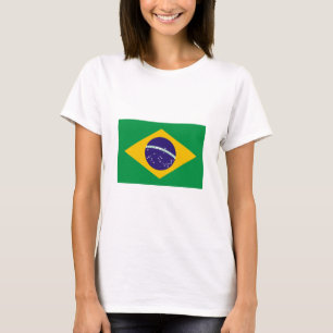 Camiseta International de la BANDERA del Brasil