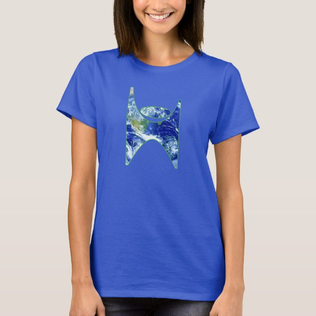 CAMISETA INTERNATIONAL DEL SÍMBOLO DEL HUMANISTA (Anverso)