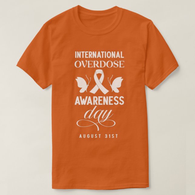 Camiseta International Overdose Awareness Day (2)  (Diseño del anverso)