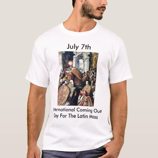 Camiseta International que viene hacia fuera día para la (Anverso)