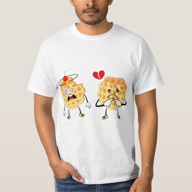 Camiseta International Waffle Day Waffle lover  (Anverso)