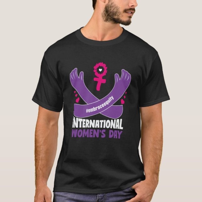 Camiseta International Women's Day 2023 Embrace Equity 8 Ma (Anverso)