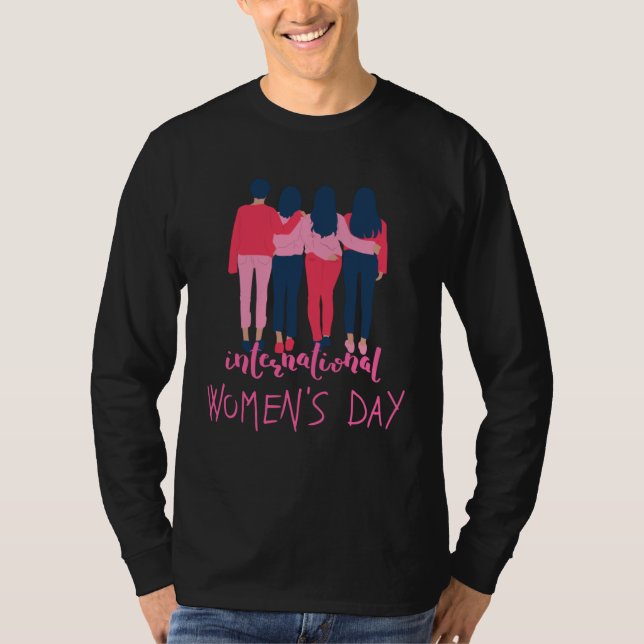 Camiseta International Womens Day 2023 Embrace Equity 8 Mar (Anverso)