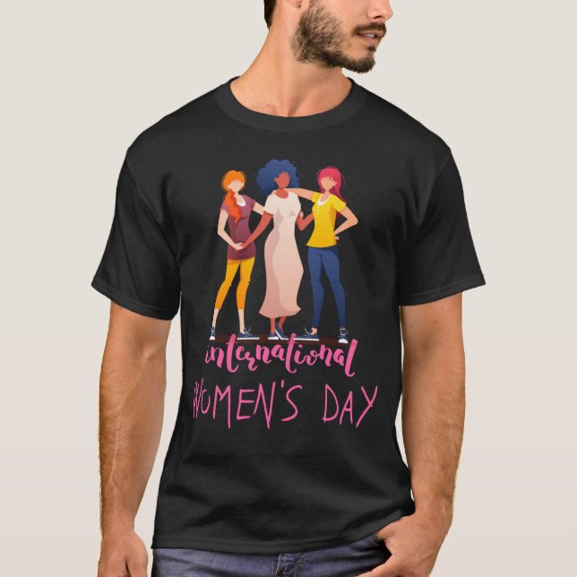 Camiseta International Womens Day 2023 Embrace Equity 8 Mar (Anverso)