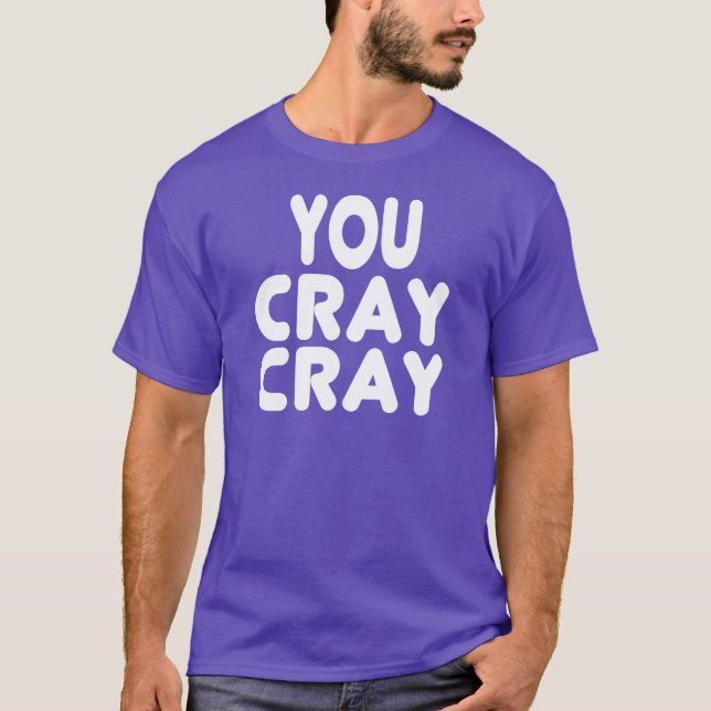 Camiseta Internet blanco Memes de Cray Cray (Anverso)
