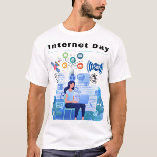 Camiseta Internet de día