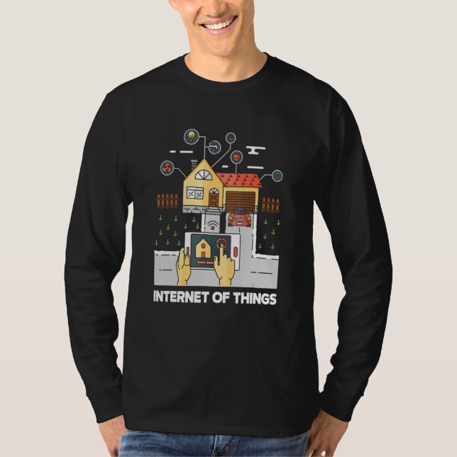 Camiseta Internet De Las Cosas Data Analytics Transferencia (Anverso)