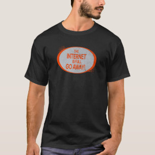 CAMISETA INTERNET ESTÁ COMPLETAMENTE FUERA DE LOS HOMBRES M