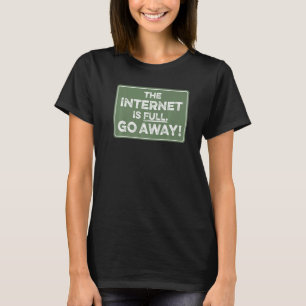 Camiseta Internet Está Lleno De Viajes 1