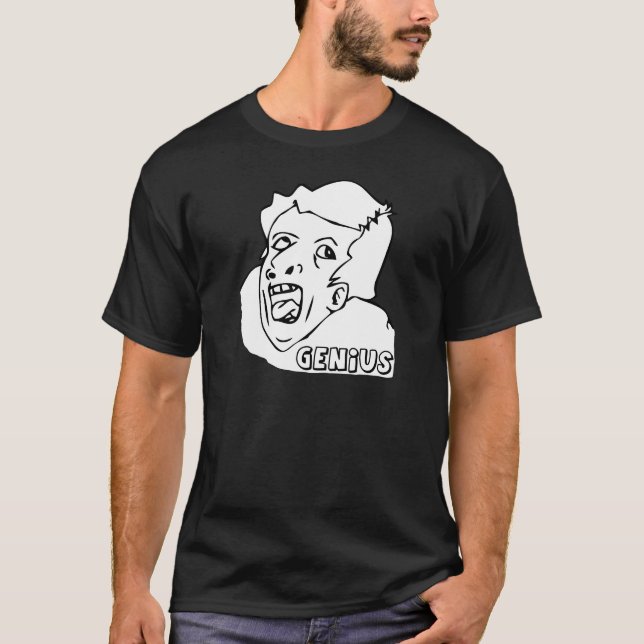 Camiseta Internet Meme del genio (Anverso)