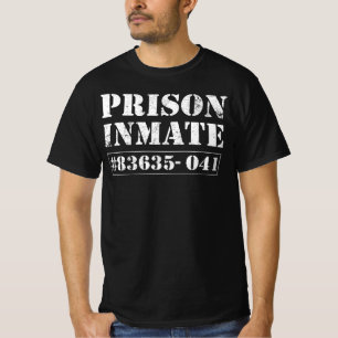 Camiseta Interno de la prisión - vestido de lujo escapado