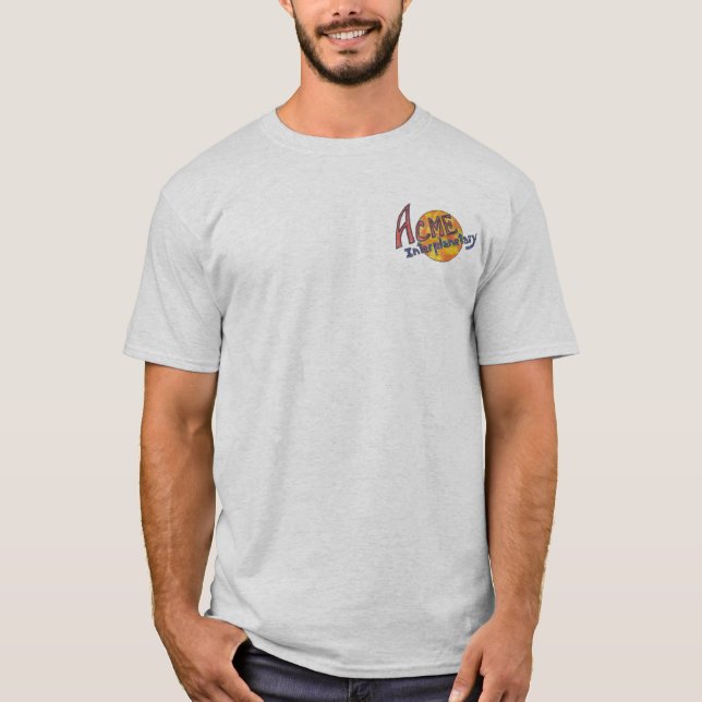Camiseta interplanetaria ACME (Anverso)