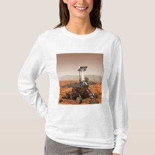 Camiseta Interpretación de los artistas de Marte Rover