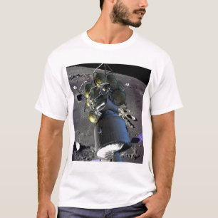 Camiseta Interpretación del artista de una nueva nave