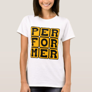 Camiseta Intérprete, figura escénica