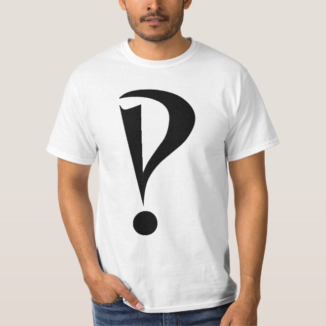 Camiseta Interrobang (Anverso)