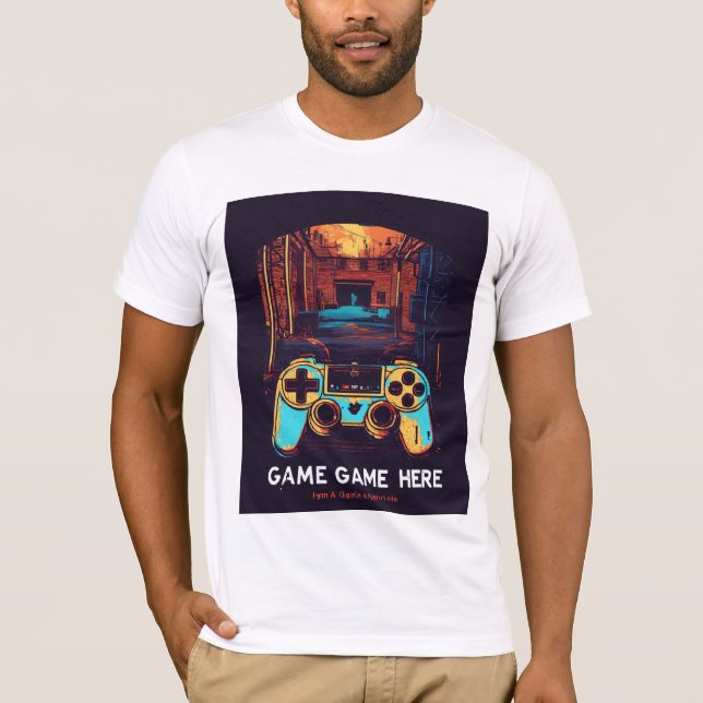 Camiseta Interrumpir el juego (Anverso)