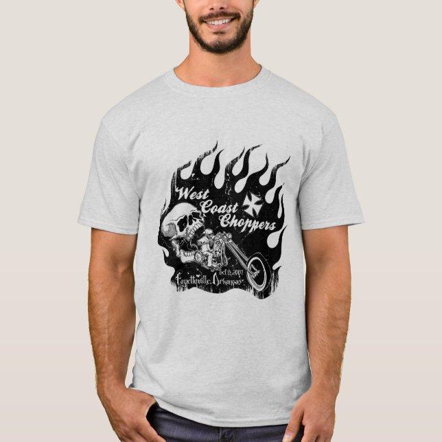 Camiseta Interruptor de la costa oeste (Anverso)