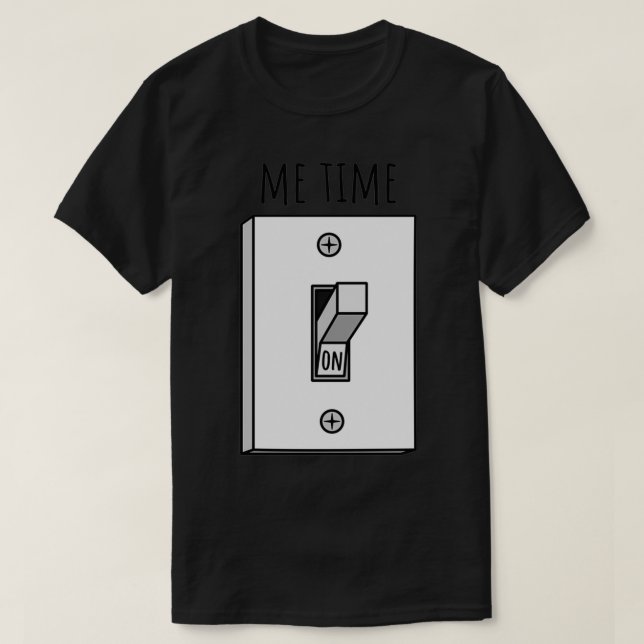 Camiseta Interruptor de la luz de tiempo 2 (Diseño del anverso)
