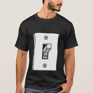 Camiseta Interruptor de luz de foco