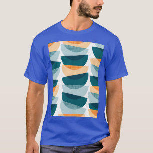Camiseta Intersección de bolos pino verde de fondo blanco