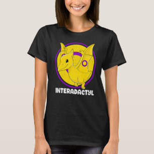 Camiseta Intersexo Interadáctil Orgullo Gay Pterodáctil Lgb