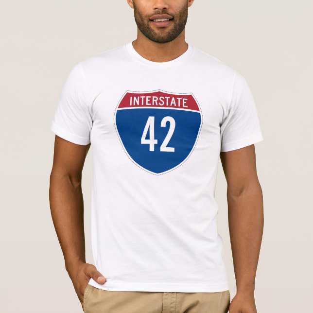 Camiseta Interstate 42 (Anverso)