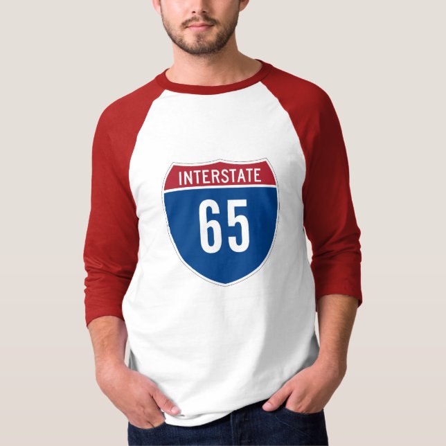 Camiseta Interstate 65 (Anverso)