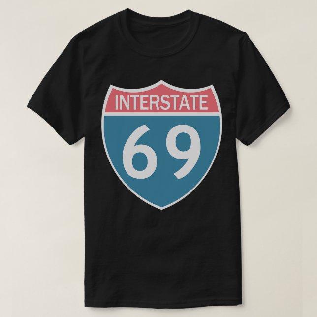 Camiseta Interstate 69 TShirt (Diseño del anverso)