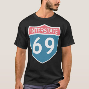 Camiseta Interstate 69 TShirt