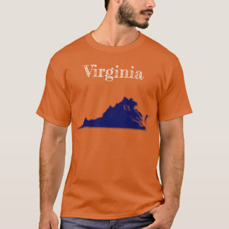 Camiseta Interstate de Virginia [Diseño Azul de la Marina]