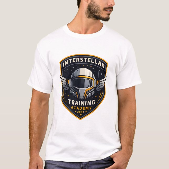 Camiseta Interstellar Training Academy Men’s T-Shirt (Anverso)