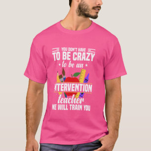 Camiseta Intervención de lectura anticipada de especialista
