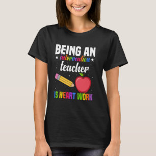 Camiseta Intervención de profesores de lectura temprana Sp