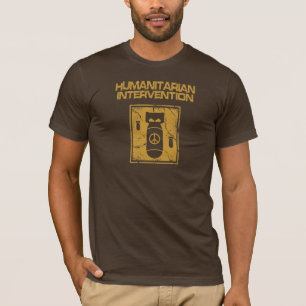 Camiseta Intervención humanitaria - pacifista