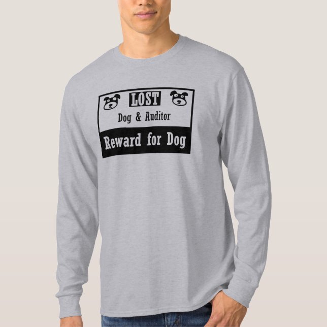 Camiseta Interventor perdido del perro (Anverso)