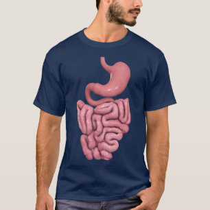 Camiseta intestinos