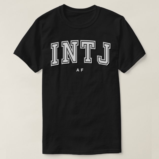 Camiseta INTJ Introvert orgullo El Arquitecto (Diseño del anverso)