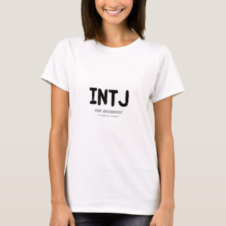 Camiseta INTJ - Thoughtful Tactician (Black)