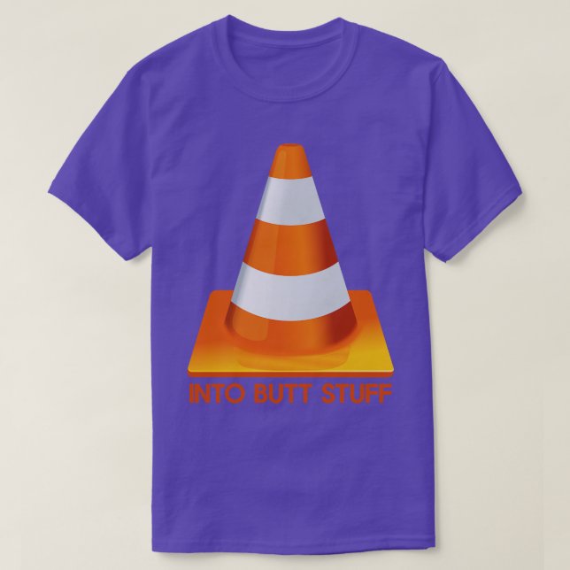 Camiseta Into Butt Stuff (Diseño del anverso)